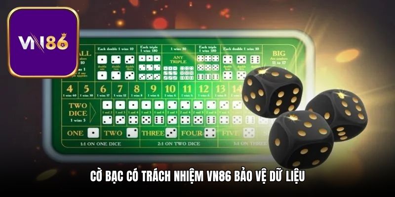 Cờ bạc có trách nhiệm Vn86 bảo vệ dữ liệu