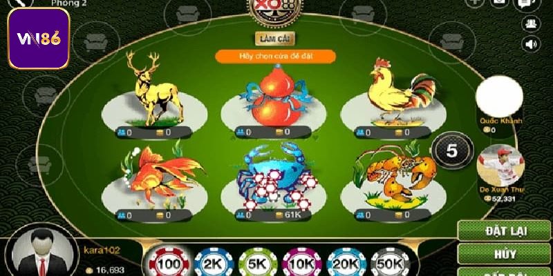 Đôi điều cần biết về game bầu cua Vn86