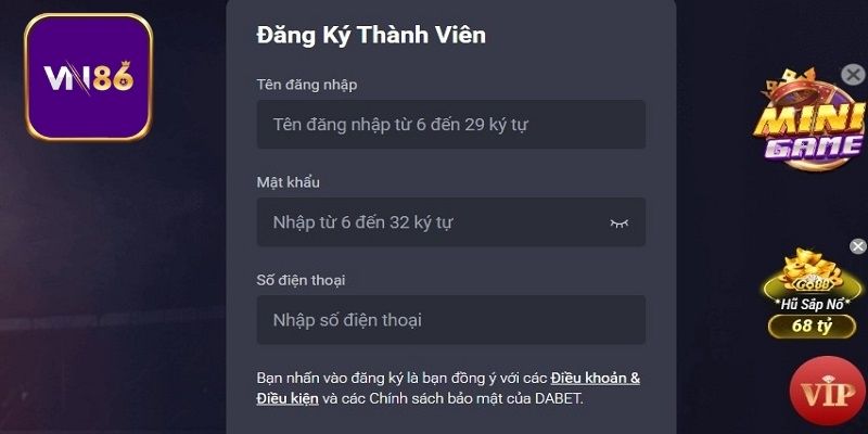 Hướng dẫn đăng ký trải nghiệm game săn cá