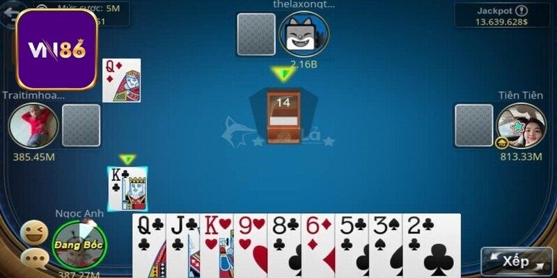 Kinh nghiệm chơi Phỏm khi xử lý bài rác